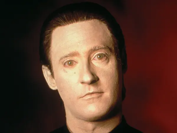Lt. Commander Data, the fictional COO and site mascot